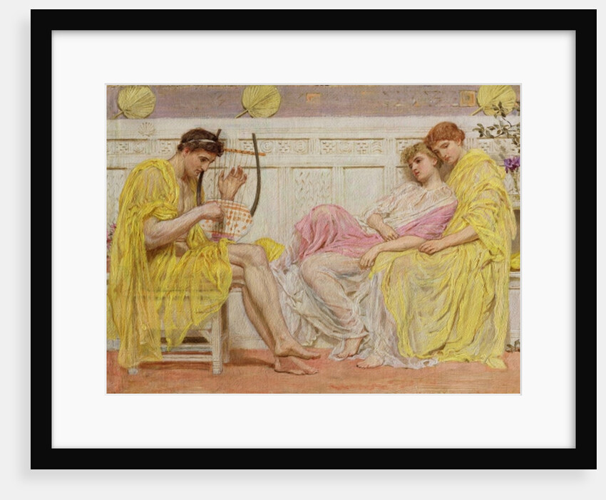 A Musician, c.1867 by Albert Joseph Moore