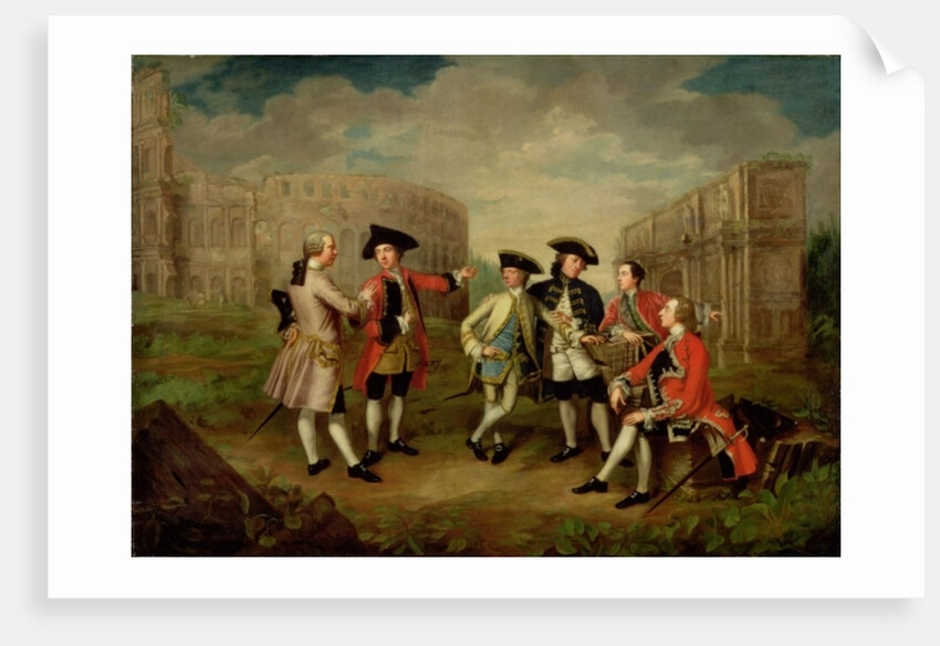 British Gentleman in Rome, c.1750 by English School