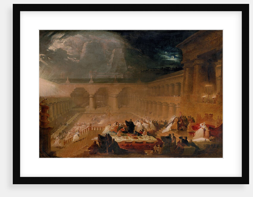 Belshazzar's Feast by John Martin