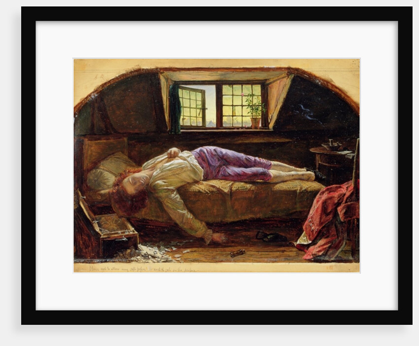 The Death of Chatterton, c.1856 by Henry Wallis