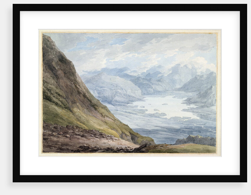 View from Skiddaw over Derwentwater by Thomas Hearne