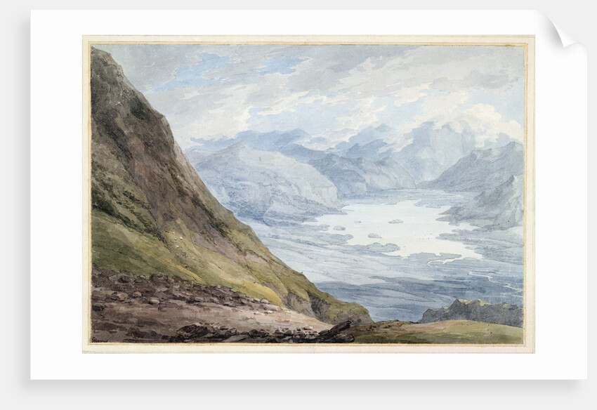 View from Skiddaw over Derwentwater by Thomas Hearne