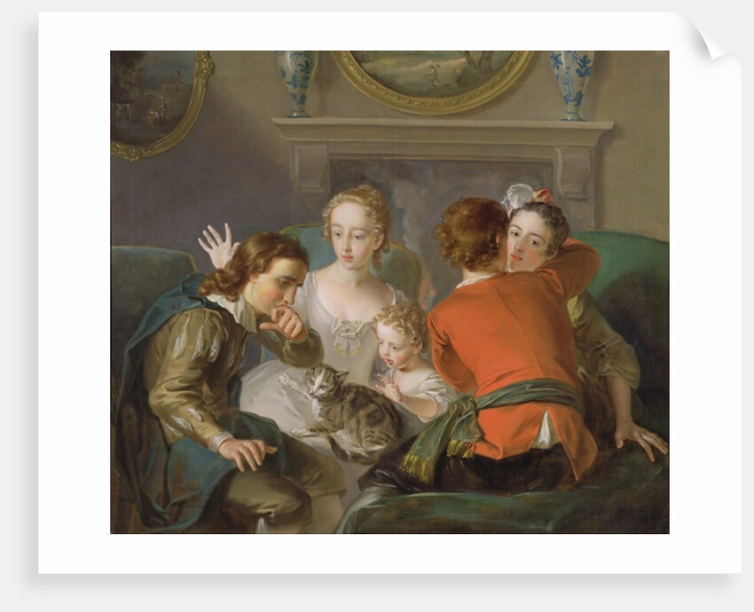 The Sense of Touch, c.1744-47 by Philippe Mercier