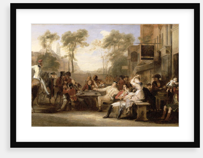 Chelsea Pensioners Receiving the Gazette Announcing the Battle of Waterloo, c.1819 by David Wilkie