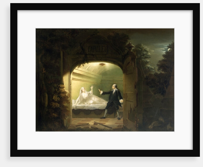 David Garrick and George Anne Bellamy in Romeo and Juliet, 1753 by Benjamin Wilson