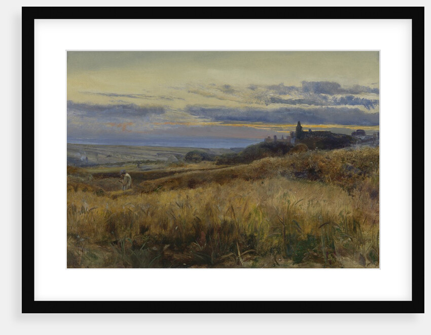 Cornfield at Sunset, 1860 by John William Inchbold