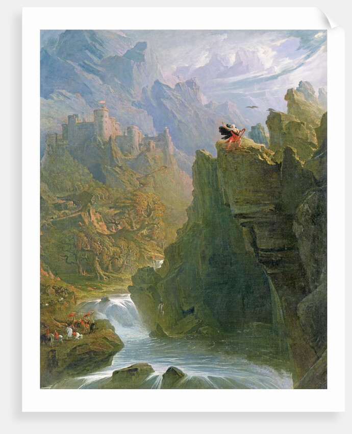 The Bard, c.1817 by John Martin