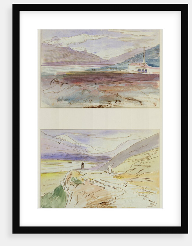 Tepelene, 1857 by Edward Lear