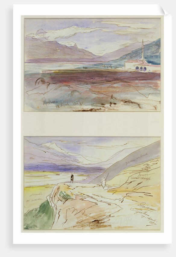 Tepelene, 1857 by Edward Lear