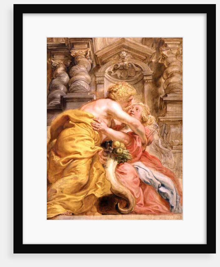 Peace Embracing Plenty, 1633-34 by Peter Paul Rubens