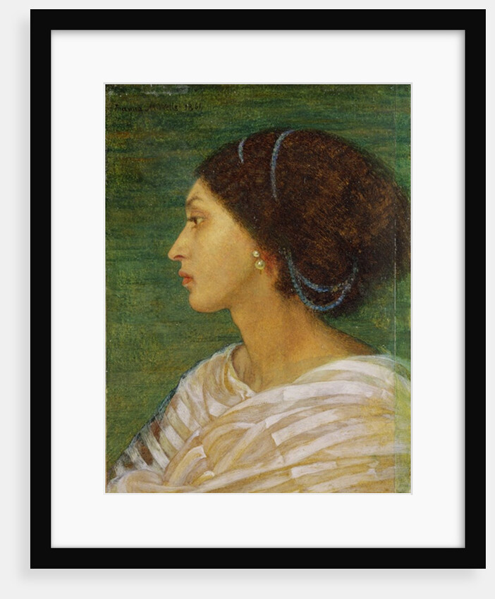 Head of a Mulatto Woman, 1861 by Joanna Boyce Wells