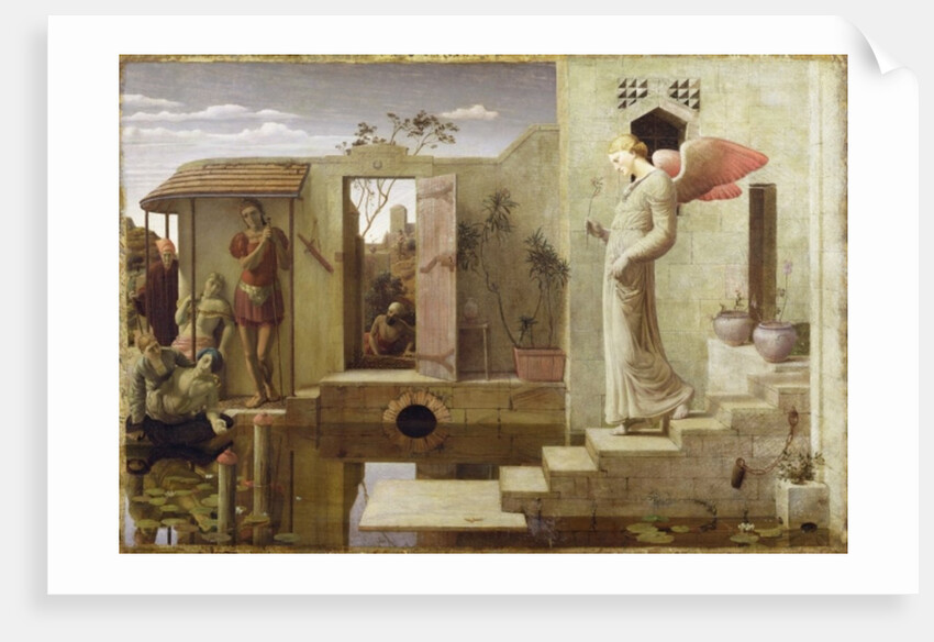 The Pool of Bethesda, 1877 by Robert Bateman