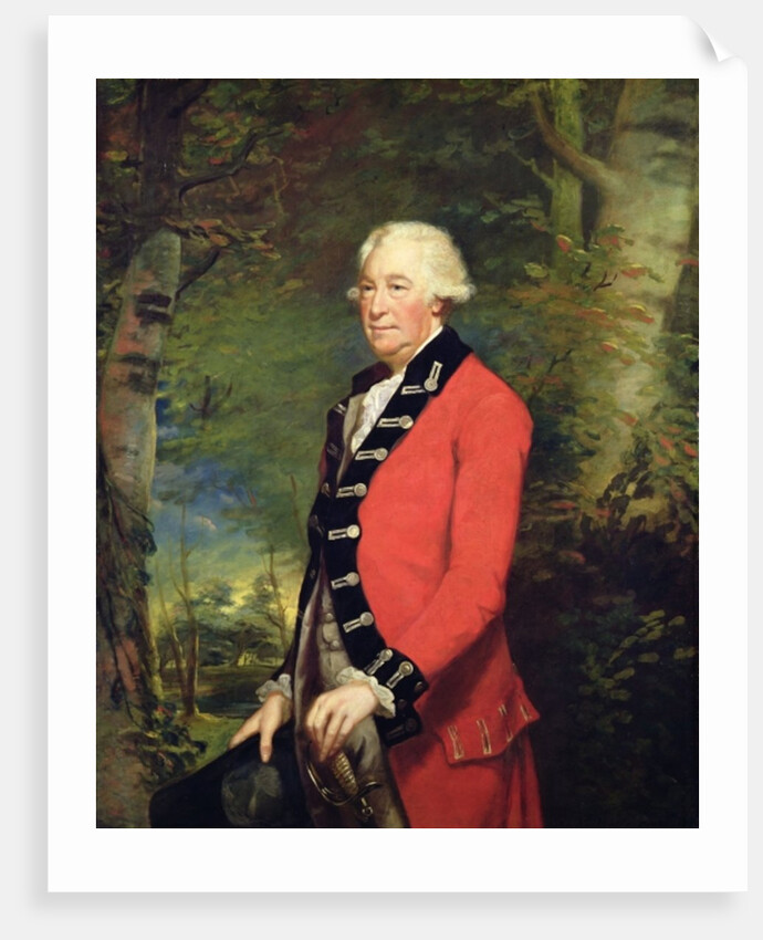 Sir Ralph Milbanke, 6th Baronet, in the Uniform of the Yorkshire Militia, 1784 by James Northcote