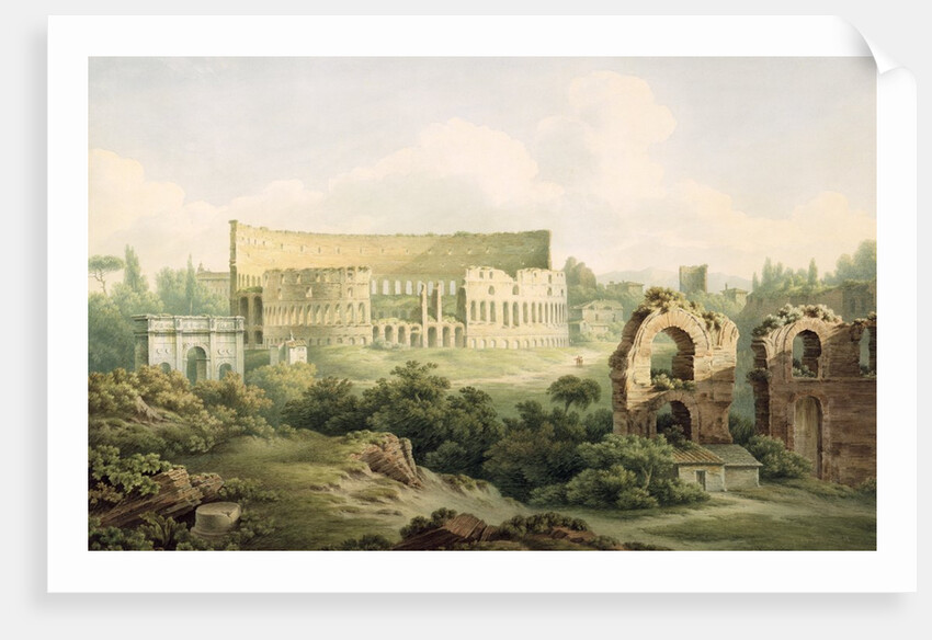 The Colosseum, Rome, 1802 by John Warwick Smith