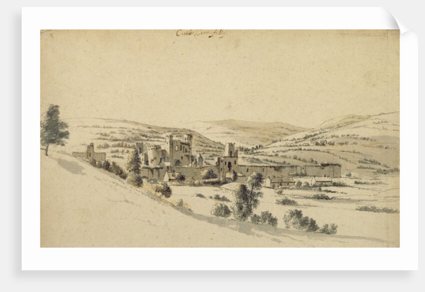 Caerphilly Castle by Hendrick Danckerts