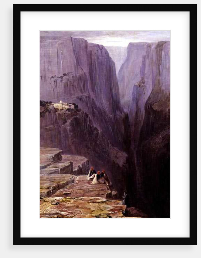 Zagori, Greece, 1860 by Edward Lear
