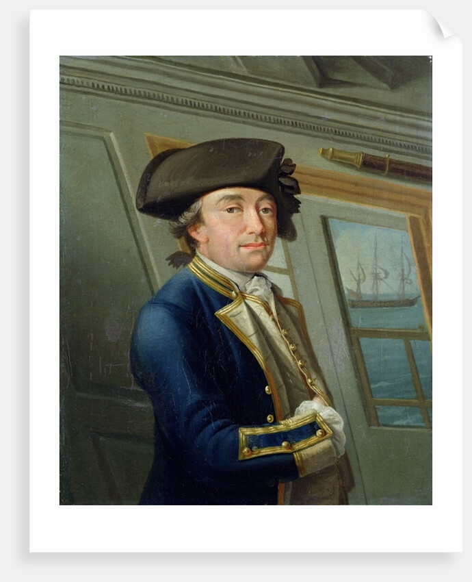 Portrait of Captain William Locker 1769 by Dominic Serres