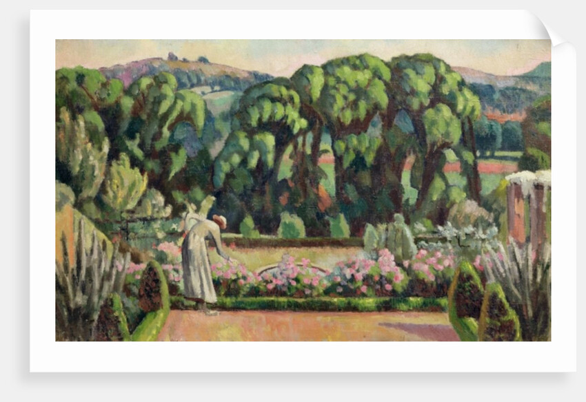 The Artist's Garden at Durbins, c.1915 by Roger Eliot Fry