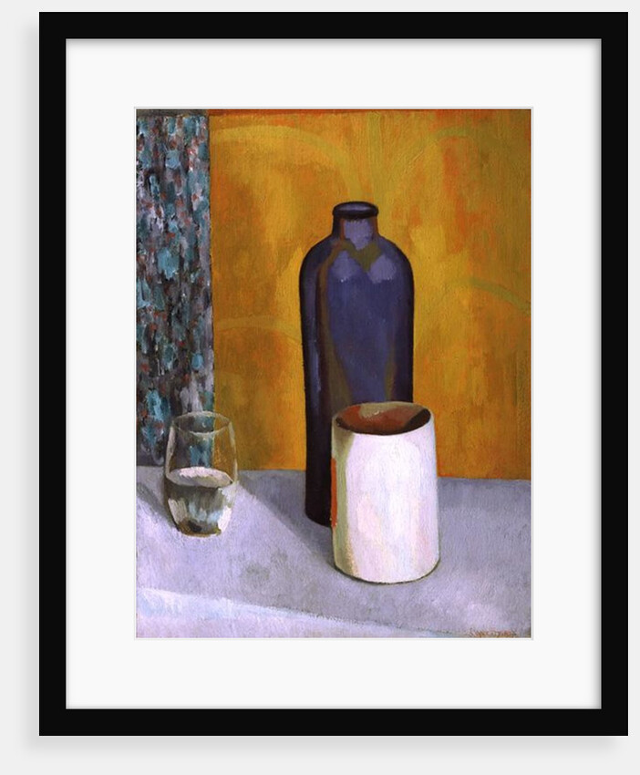 Still Life with a Blue Bottle, 1917 by Roger Eliot Fry