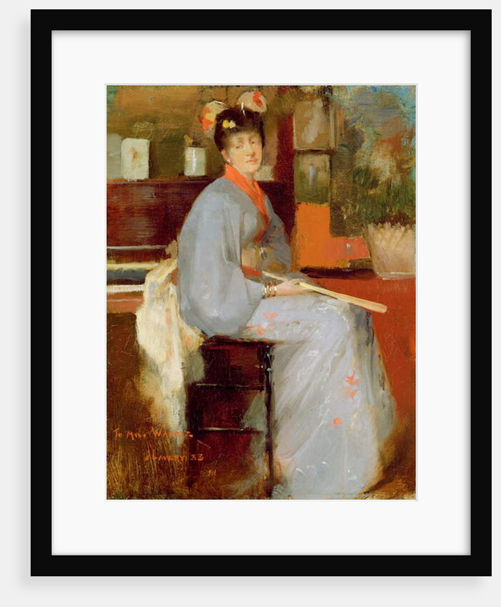 Woman in Japanese Dress, 1883 by John Lavery