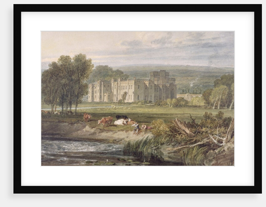 View of Hampton Court, Herefordshire by Joseph Mallord William Turner