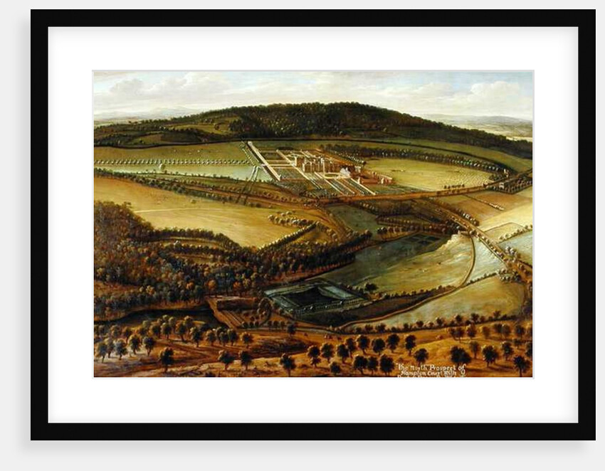 The North Prospect of Hampton Court, c.1699 by Leonard Knyff