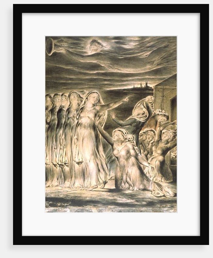 The Wise and Foolish Virgins, c.1822 by William Blake