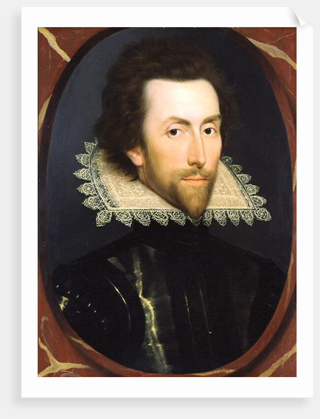 Portrait of Grey Brydges, Fifth Baron Chandos of Sudeley c.1615 by William Larkin