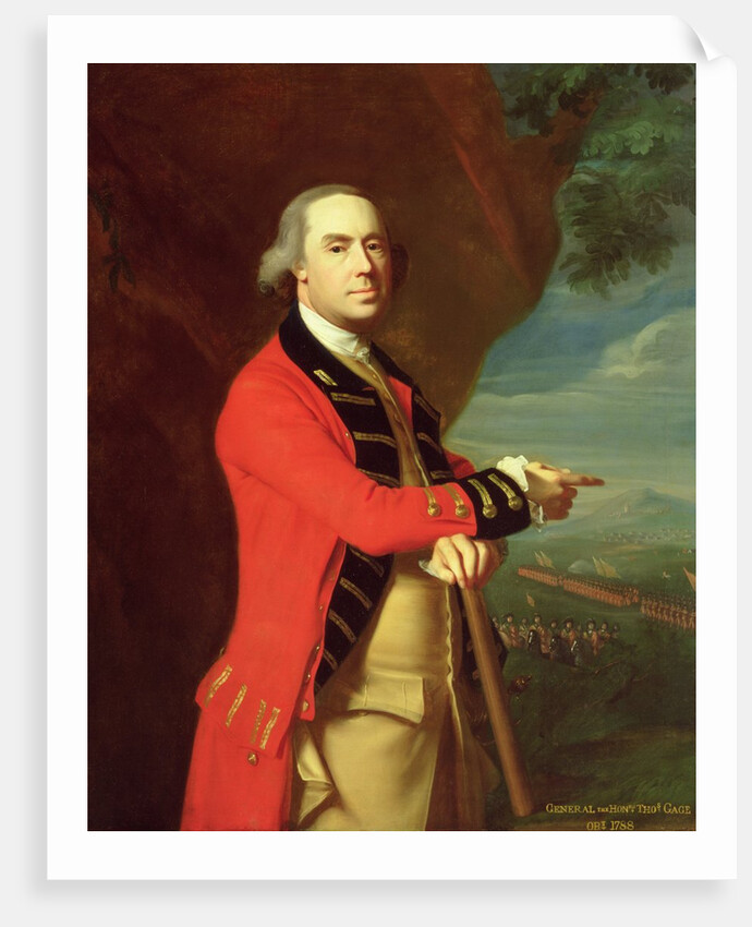 Portrait of General Thomas Gage, c.1768 by John Singleton Copley