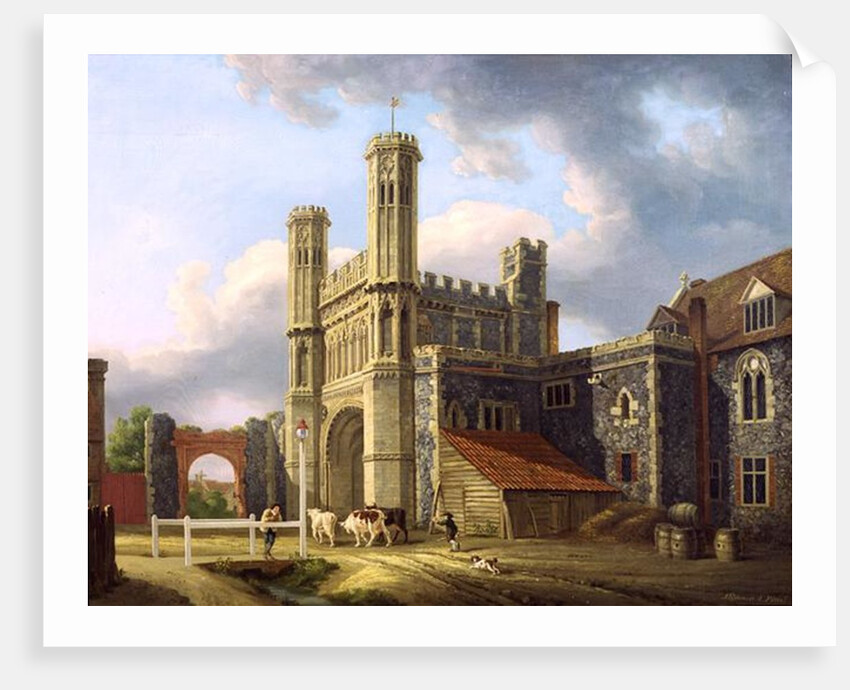 St. Augustine's Gate, c.1778 by Michael Rooker