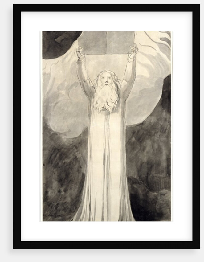 Moses Receiving the Law, c.1780 by William Blake