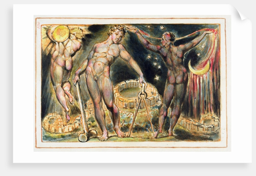 Plate 100 from 'Jerusalem', 1804-20 by William Blake