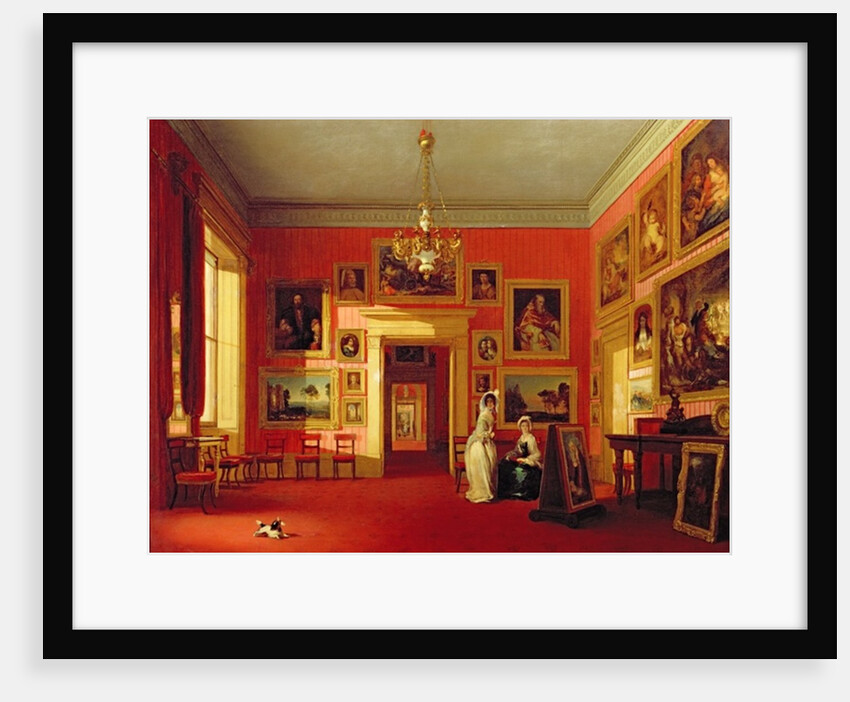 Lord Northwick's Picture Gallery at Thirlestaine House, c.1846-47 by Robert Huskisson