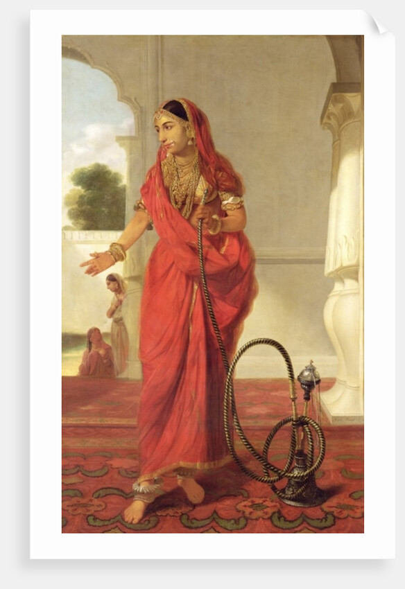 An Indian Dancing Girl with a Hookah, 1772 by Tilly Kettle
