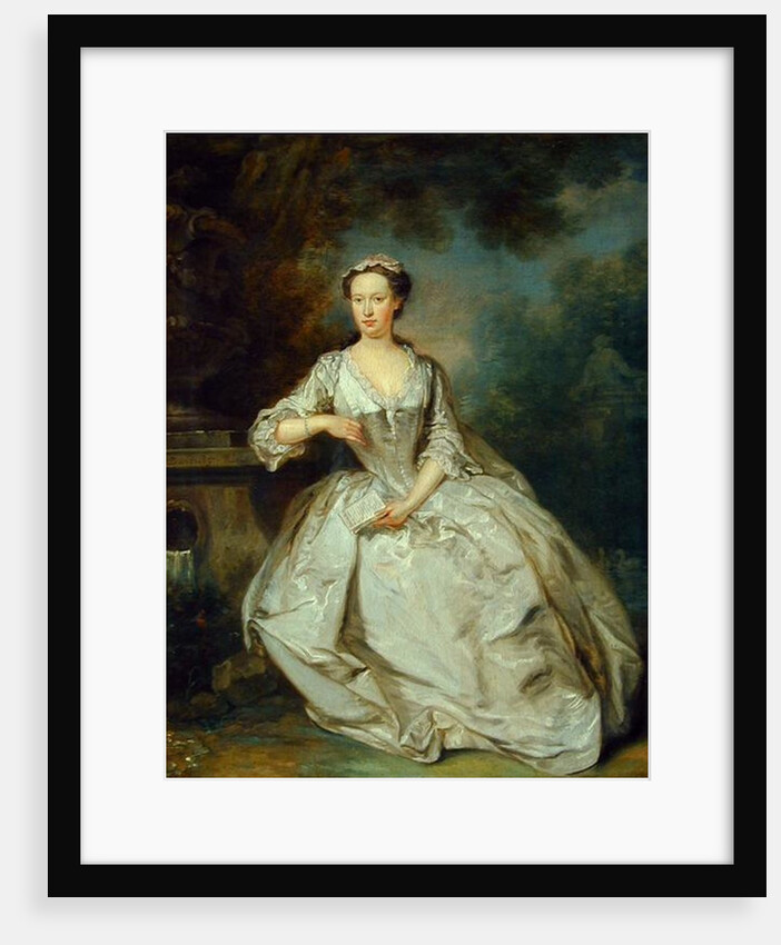 A Lady with a Book, c.1730-40 by Bartholomew Dandridge