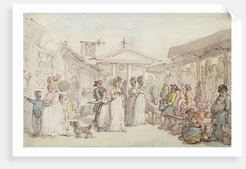 Covent Garden Market, c.1795-1810 by Thomas Rowlandson