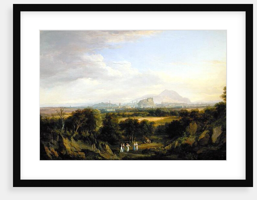 A View of Edinburgh from the West, c.1822-26 by Alexander Nasmyth