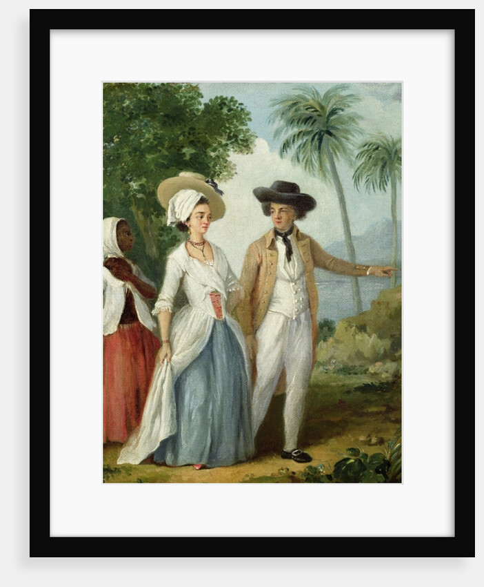 A Planter and his Wife, Attended by a Servant, c.1780 by Agostino Brunias