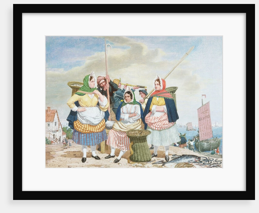 Fish Market by the Sea, c.1860 by Richard Dadd