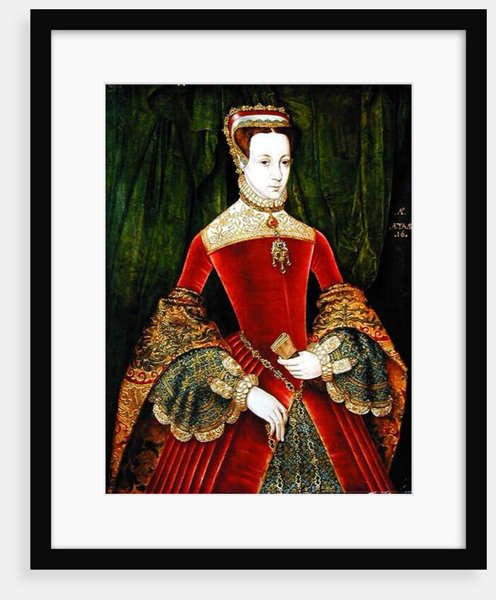 Portrait of a Woman, aged 16, previously identified as Mary Fitzalan, Duchess of Norfolk, 1565 by Hans Eworth or Ewoutsz