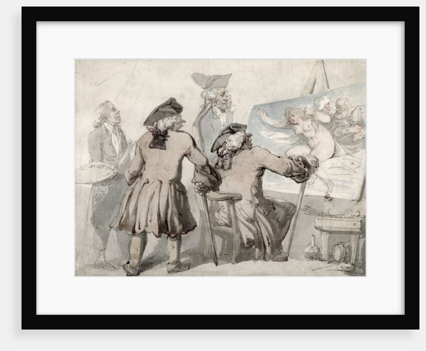 The Connoisseurs, c.1790 by Thomas Rowlandson