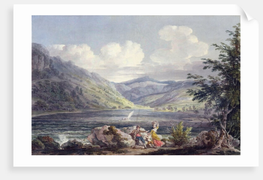 Haweswater, Westmoreland, c.1795 by Edward Dayes