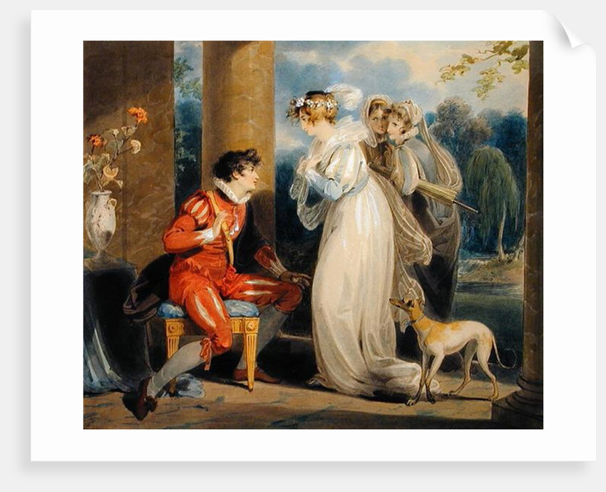 Rosebud, or the Judgement of Paris, 1791 by Richard Westall