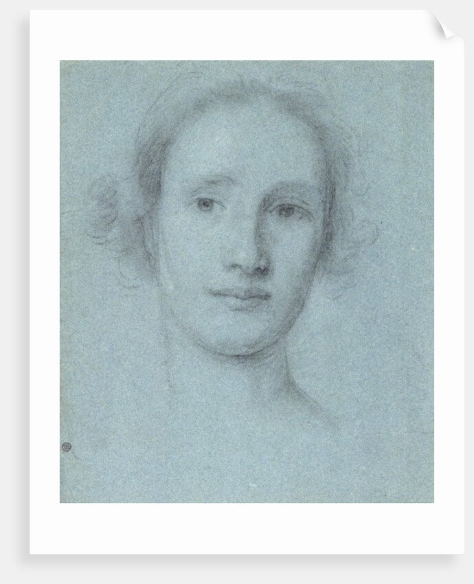 Head of a Girl by Allan Ramsay