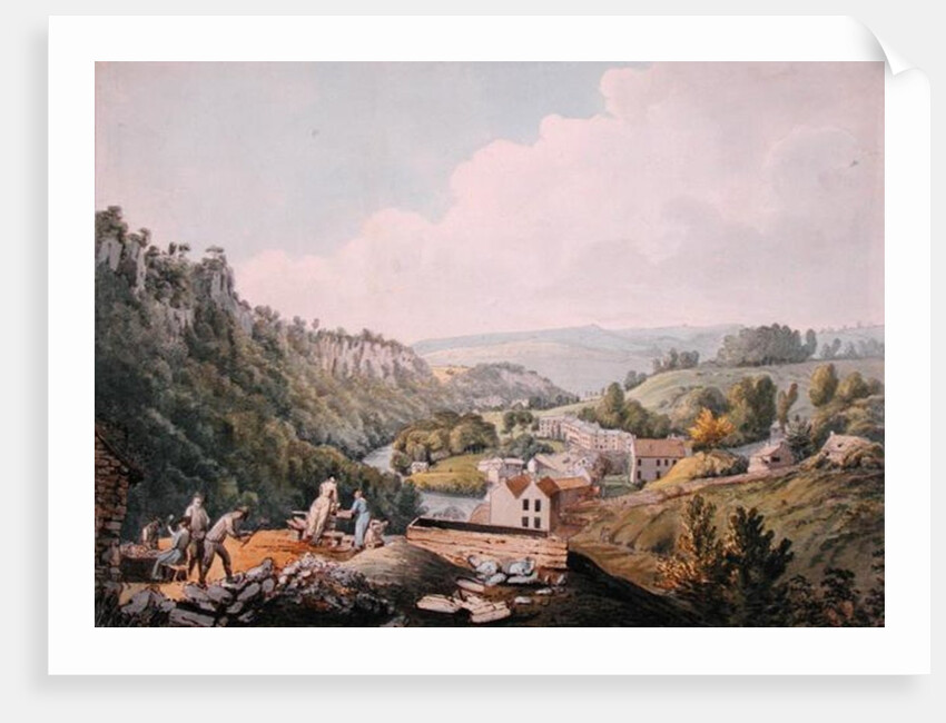 Matlock Baths, Derbyshire, c.1789 by William Day