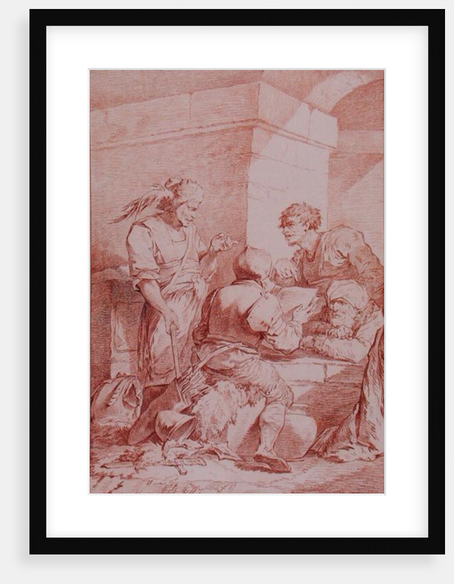 Corps de Garde by Philip James de Loutherbourg