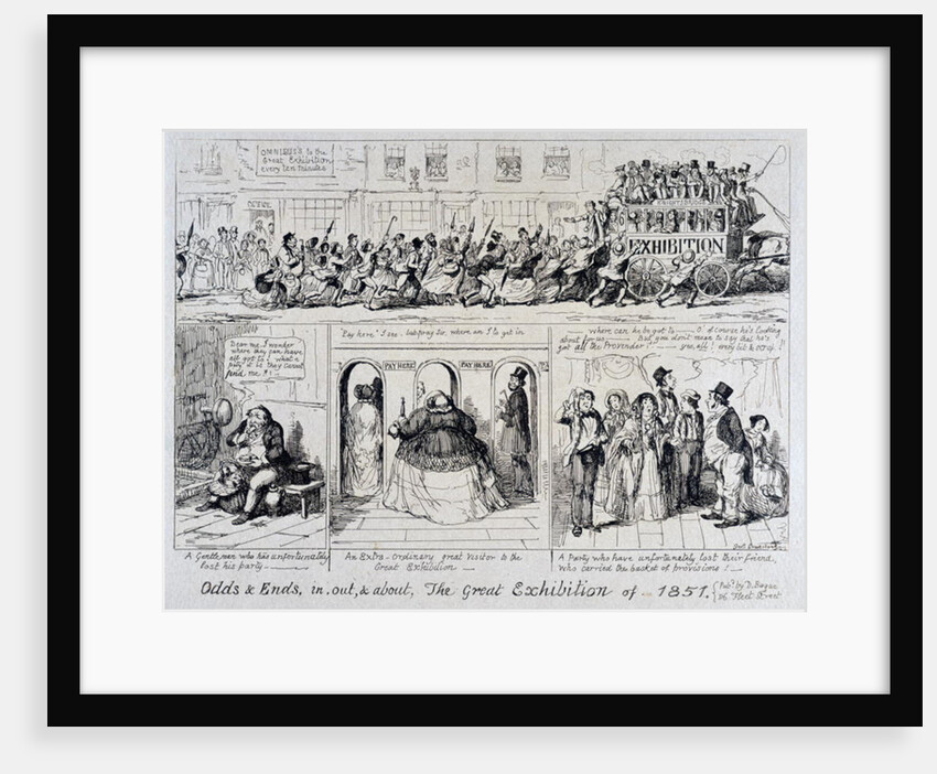 Mayhew's Great Exhibition of 1851: Odds and Ends, in, out, and about, 1851 by George Cruikshank