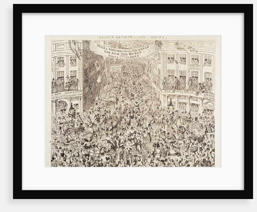 Mayhew's Great Exhibition of 1851: London in 1851, 1851 by George Cruikshank