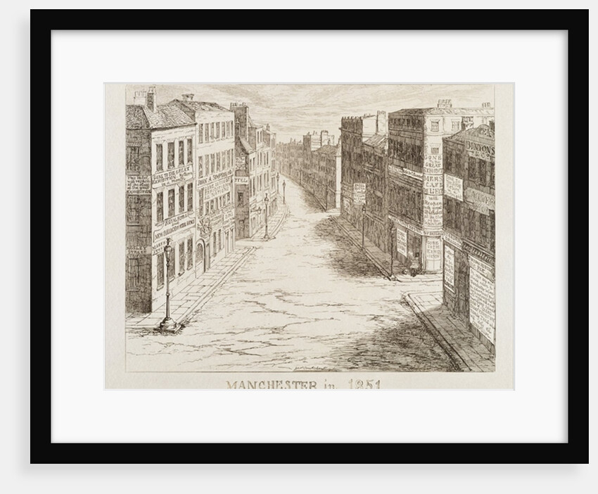 Mayhew's Great Exhibition of 1851: Manchester in 1851 by George Cruikshank