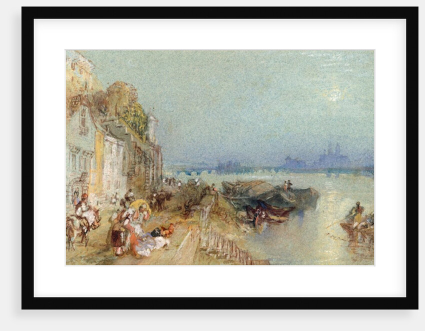 Andernach, 1817 by Joseph Mallord William Turner